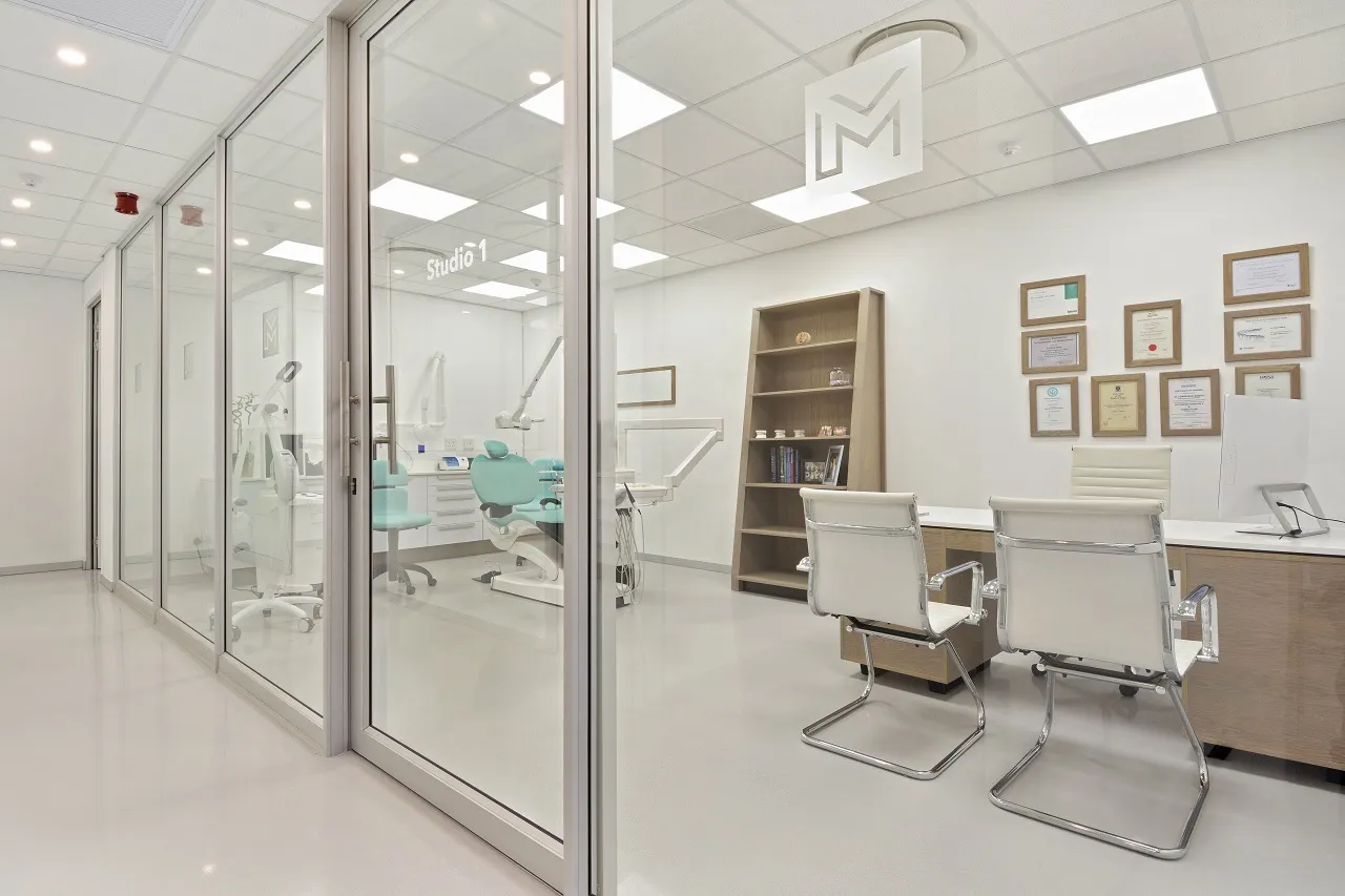 Dental studio interiors at Melrose Dental Studio