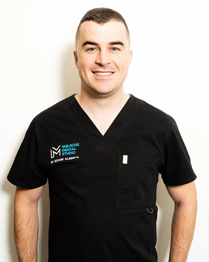 Dr Edwin Alberts, dentist at Melrose Dental Studio near Sandton, Johannesburg